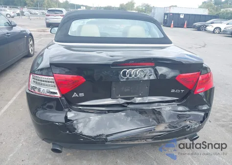2013 Audi A5 2.0T Premium z USA, uszkodzony, nr VIN WAUAFAFH9DN000347
